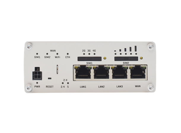 Teltonika RUTX11 4G-ruter 4G Cat6, 2 SIM, WiFi, BT LE
