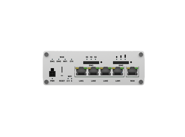 Teltonika RUTX50 5G-ruter 1x5G, 2 SIM, WiFi, GPS/GNSS
