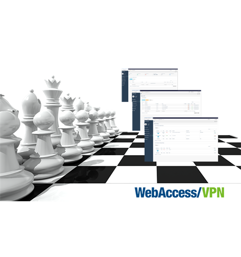 Advantech WebAccess/VPN-server 5000 rutere og 100 frittstående klienter