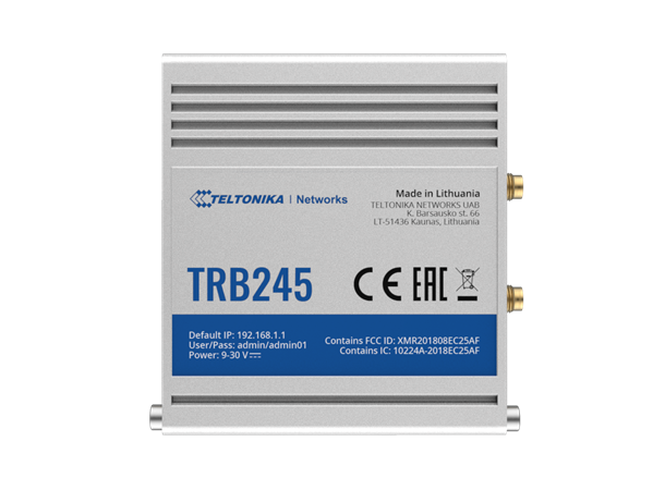 Teltonika TRB245 industriell LTE gateway LTE CAT4, RS232/RS485, GPS