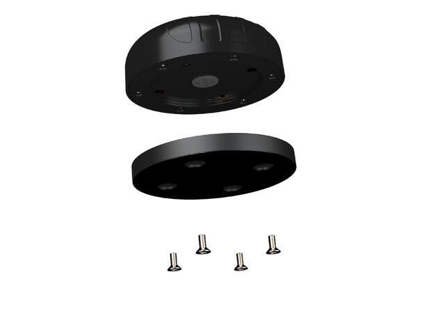 Poynting PUCK-2 4G/5G MIMO-antenne Lavprofil/robust. 2m kabel med SMA-han