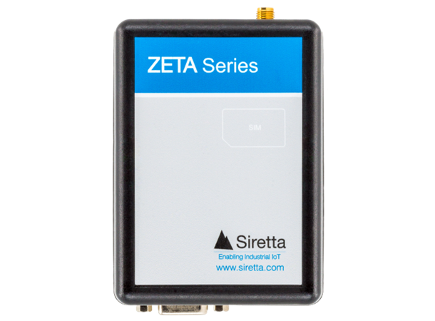 Siretta ZETA-NLP-LTE1 Ultra Low Power se LTE-1 industrielt modem starter kit